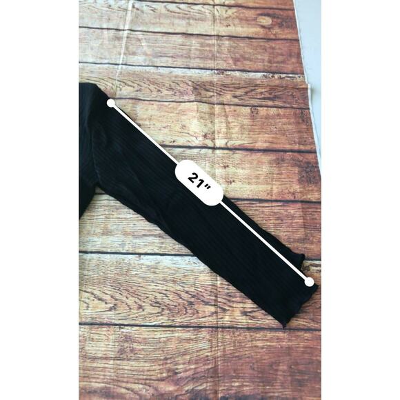 Lemmi For Nina Leonard Womens Pullover Sweater Belted Tie Waist Knit Sz L - Picture 6 of 6